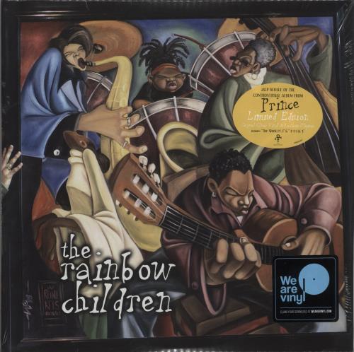 Prince The Rainbow Children - Clear Vinyl - Sealed 2-LP vinyl record set (Double LP Album) UK PRI2LTH868275