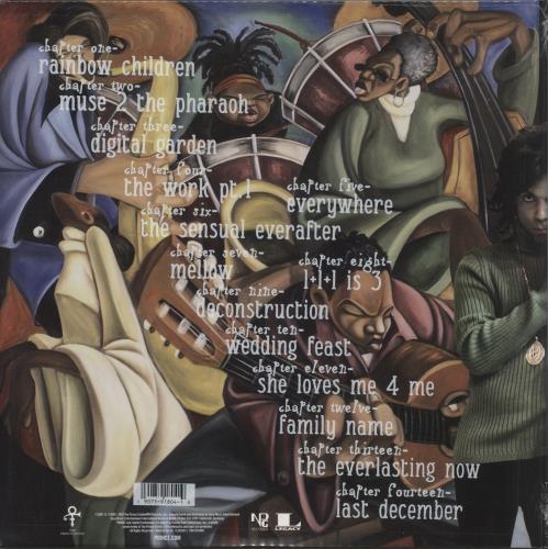 Prince The Rainbow Children - Clear Vinyl - Sealed 2-LP vinyl record set (Double LP Album) UK PRI2LTH868275