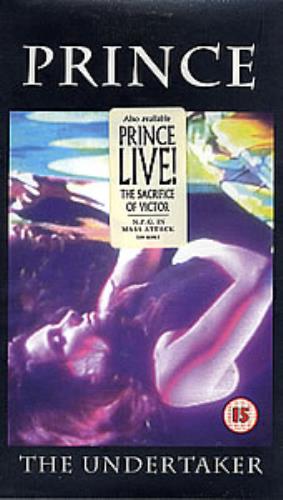 Prince The Undertaker video (VHS or PAL or NTSC) German PRIVITH70721