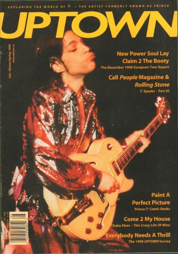 Prince Uptown #36 magazine Swedish PRIMAUP658147