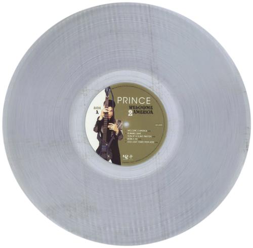 Prince Welcome 2 America - Clear Vinyl - Opened Stickered Shrinkwrap 2-LP vinyl record set (Double LP Album) UK PRI2LWE853744