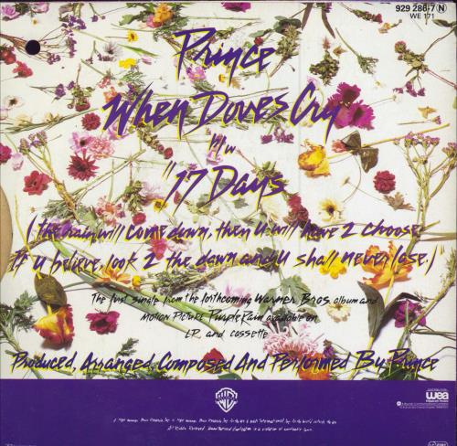 Prince When Doves Cry 7" vinyl single (7 inch record / 45) French PRI07WH784692