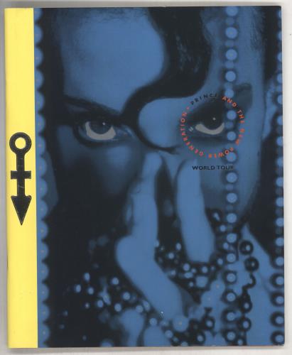 Prince World Tour + Ticket stub tour programme UK PRITRWO294515