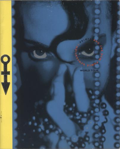 Prince World Tour tour programme UK PRITRWO885273