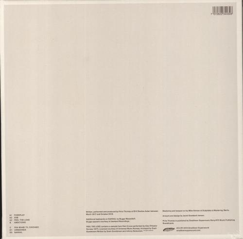 Prins Thomas Ambitions - Sealed vinyl LP album (LP record) UK 81ILPAM861830