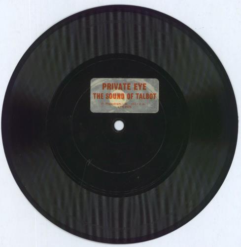 Private Eye The Sound Of Talbot 7" vinyl single (7 inch record / 45) UK PXI07TH575983