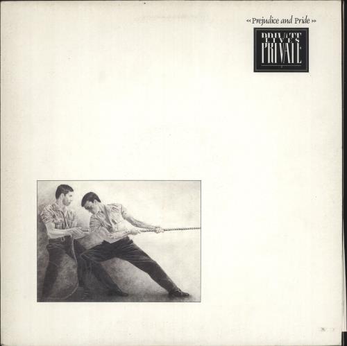 Private Lives Prejudice And Pride - Promo stickered vinyl LP album (LP record) UK PAFLPPR738015