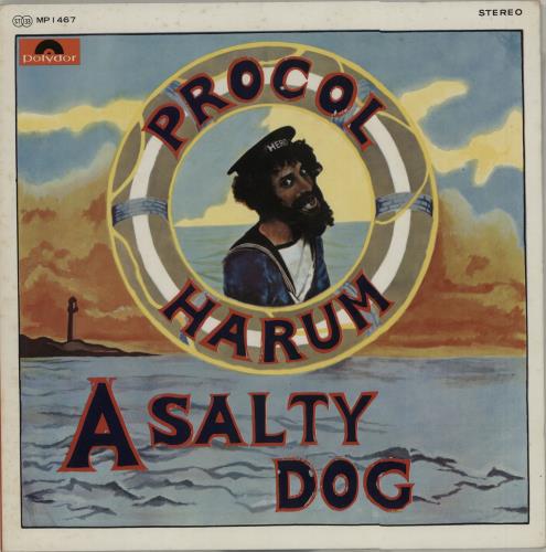 Procol Harum A Salty Dog vinyl LP album (LP record) Japanese PRHLPAS674796