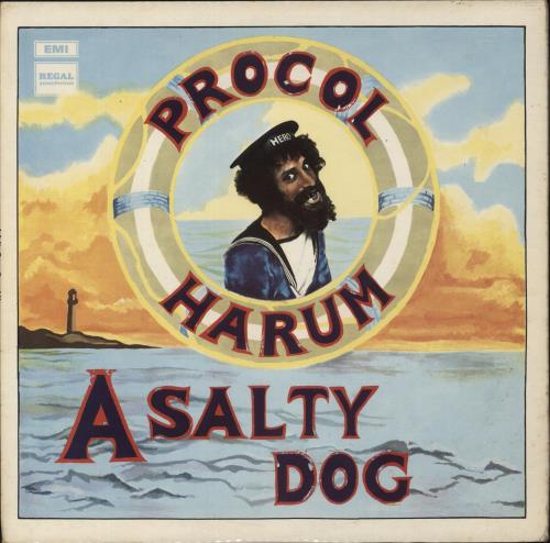 Procol Harum A Salty Dog vinyl LP album (LP record) UK PRHLPAS873980