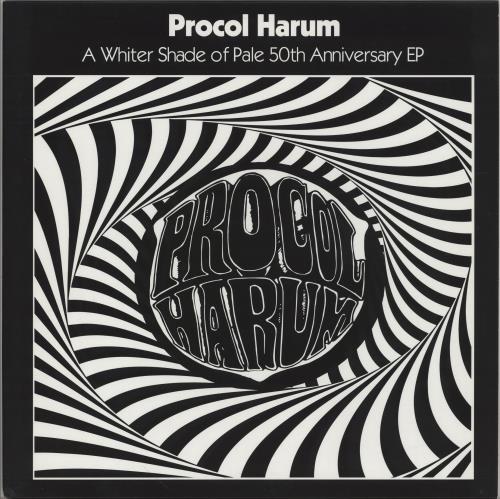 Procol Harum A White Shade of Pale 50th Anniversary EP - RSD17 -Splatter Vinyl 12" vinyl single (12 inch record / Maxi-single) UK PRH12AW764070