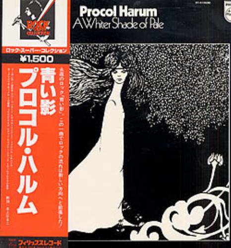 Procol Harum A Whiter Shade Of Pale vinyl LP album (LP record) Japanese PRHLPAW234701