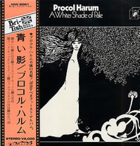 Procol Harum A Whiter Shade Of Pale vinyl LP album (LP record) Japanese PRHLPAW270174