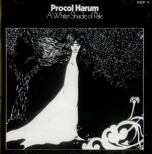 Procol Harum A Whiter Shade Of Pale CD album (CDLP) Japanese PRHCDAW540093