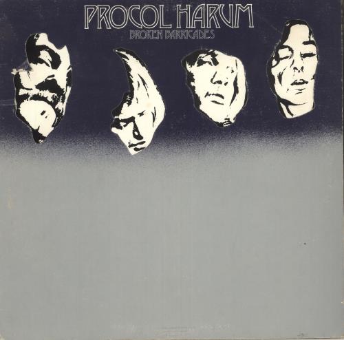 Procol Harum Broken Barricades - 1st - VG vinyl LP album (LP record) UK PRHLPBR735280