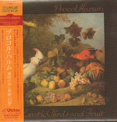 Procol Harum Exotic Birds And Fruit CD album (CDLP) Japanese PRHCDEX668266