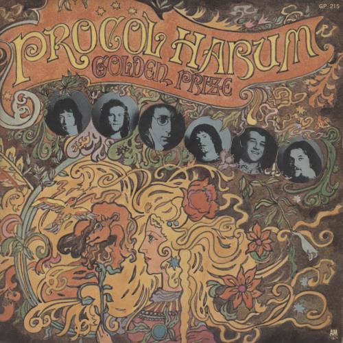 Procol Harum Golden Prize vinyl LP album (LP record) Japanese PRHLPGO837289