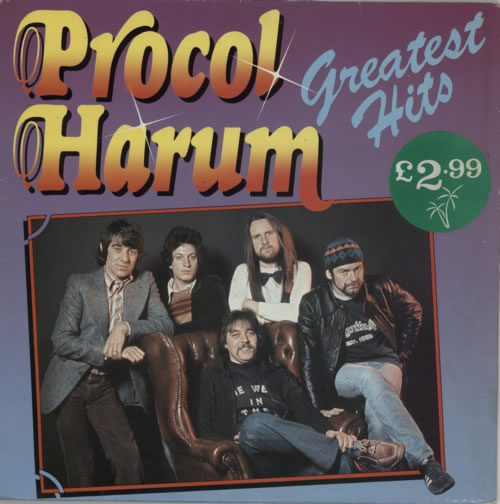 Procol Harum Greatest Hits vinyl LP album (LP record) Dutch PRHLPGR622706
