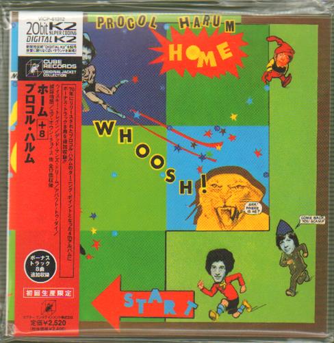 Procol Harum Home CD album (CDLP) Japanese PRHCDHO177919