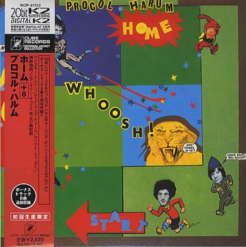 Procol Harum Home CD album (CDLP) Japanese PRHCDHO402870