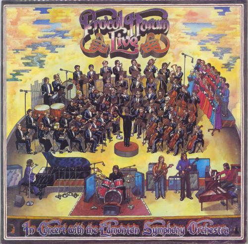 Procol Harum Live In Concert - 1st - Shrink vinyl LP album (LP record) UK PRHLPLI774030