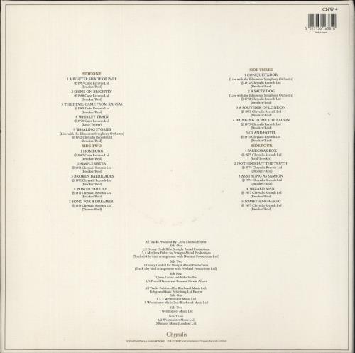 Procol Harum Portfolio 2-LP vinyl record set (Double LP Album) UK PRH2LPO861081