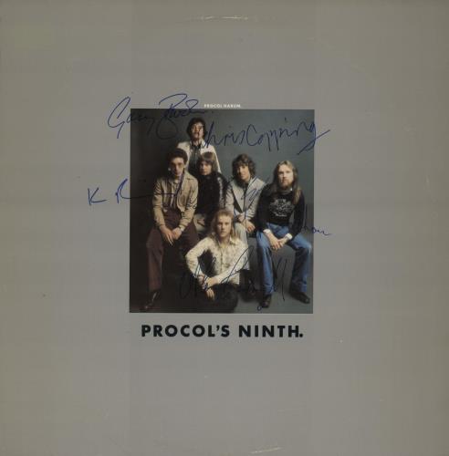 Procol Harum Procol's Ninth vinyl LP album (LP record) UK PRHLPPR211389