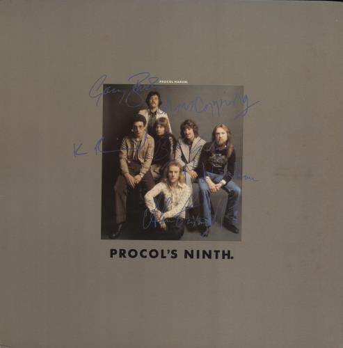 Procol Harum Procol's Ninth vinyl LP album (LP record) US PRHLPPR778348