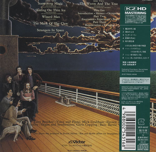 Procol Harum Something Magic CD album (CDLP) Japanese PRHCDSO427925