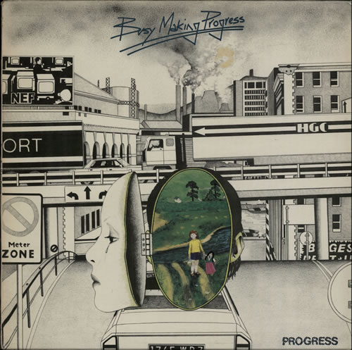 Progress Busy Making Progress vinyl LP album (LP record) UK P3OLPBU571571