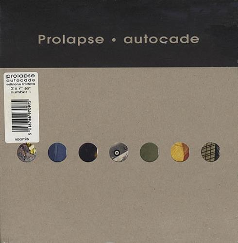 Prolapse Autocade - Parts 1 & 2 7" vinyl single (7 inch record / 45) UK PR007AU359327