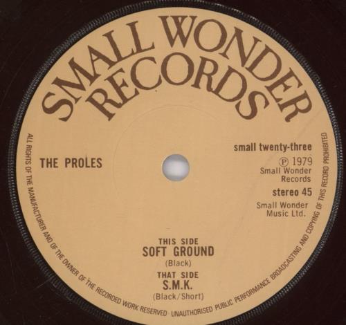 Proles Soft Ground 7" vinyl single (7 inch record / 45) UK QR207SO892191