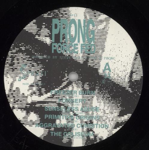 Prong Force Fed vinyl LP album (LP record) French PRGLPFO459564
