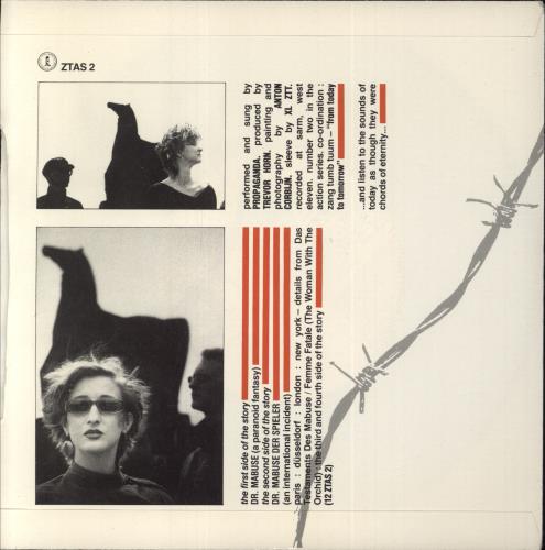 Propaganda Dr Mabuse (A Paranoid Fantasy) - A2-u 7" vinyl single (7 inch record / 45) UK PRO07DR08026