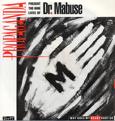 Propaganda Dr Mabuse 12" vinyl single (12 inch record / Maxi-single) UK PRO12DR11764