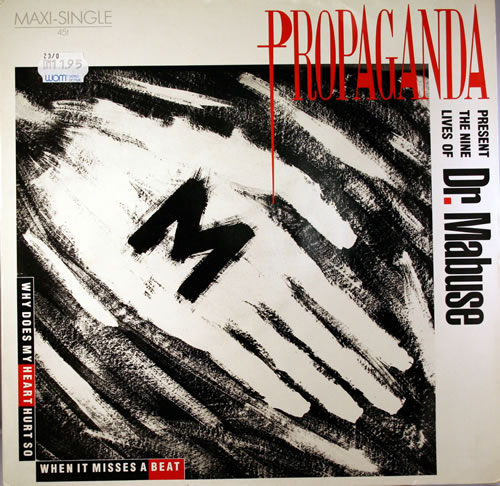 Propaganda Dr Mabuse 12" vinyl single (12 inch record / Maxi-single) German PRO12DR02295