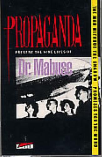 Propaganda Dr Mabuse cassette single UK PROCMDR06619