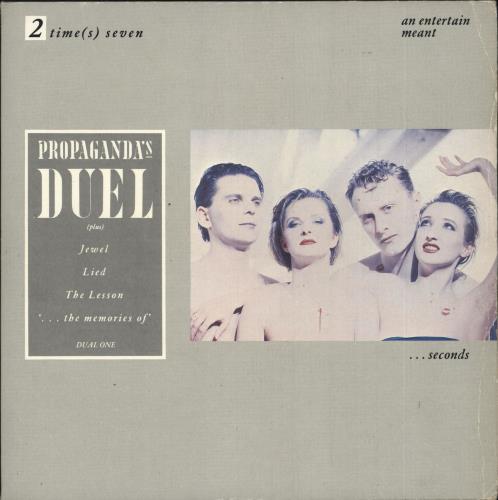 Propaganda Duel - Double Pack - EX 7" vinyl single (7 inch record / 45) UK PRO07DU731479