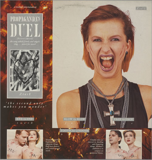 Propaganda Duel 12" vinyl single (12 inch record / Maxi-single) Canadian PRO12DU02587
