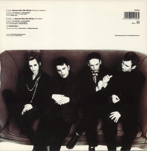 Propaganda Heaven Give Me Words 12" vinyl single (12 inch record / Maxi-single) UK PRO12HE07891