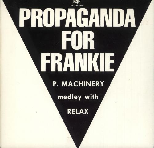 Propaganda Propaganda For Frankie 7" vinyl single (7 inch record / 45) UK PRO07PR14721