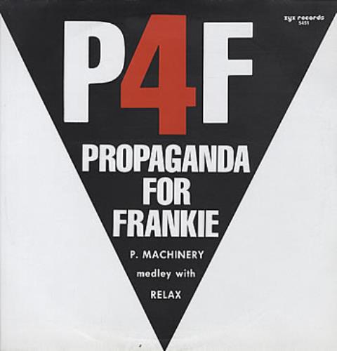Propaganda Propaganda For Frankie 12" vinyl single (12 inch record / Maxi-single) German PRO12PR32504