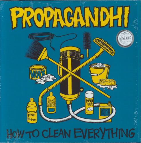 Propagandhi How To Clean Everything vinyl LP album (LP record) US 4TVLPHO848522