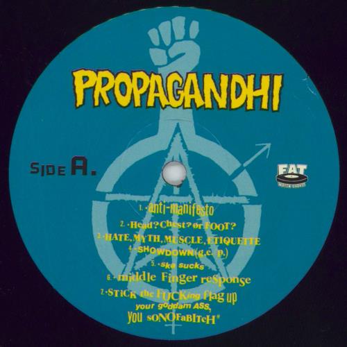 Propagandhi How To Clean Everything vinyl LP album (LP record) US 4TVLPHO848522