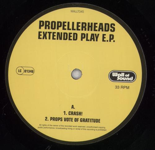 Propellerheads Extended Play EP 12" vinyl single (12 inch record / Maxi-single) UK P-H12EX840562