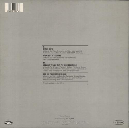 Propellerheads Extended Play EP 12" vinyl single (12 inch record / Maxi-single) UK P-H12EX840562
