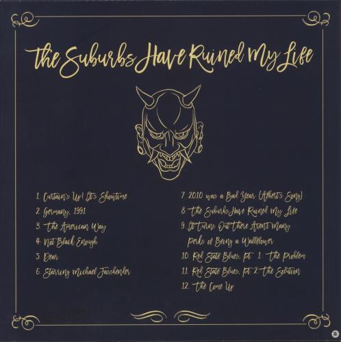 Proper. The Suburbs Have Ruined My Life - Blue Starbust Vinyl vinyl LP album (LP record) US 98ZLPTH877216