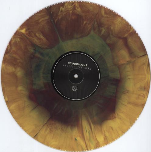 Protest The Hero Scurrilous - Yellow, Red and Blue Starburst Vinyl vinyl LP album (LP record) Canadian PR5LPSC778168