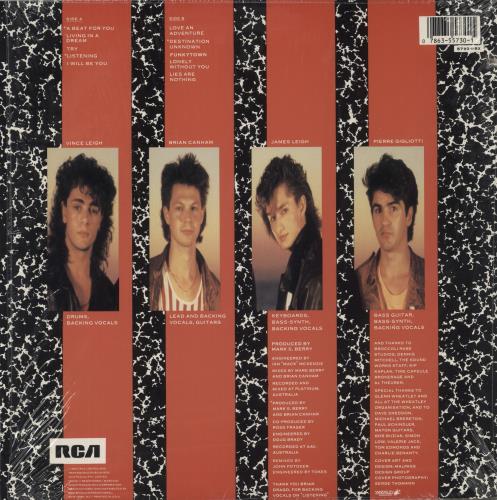 Pseudo Echo Love An Adventure - Shrink vinyl LP album (LP record) US PSELPLO879271