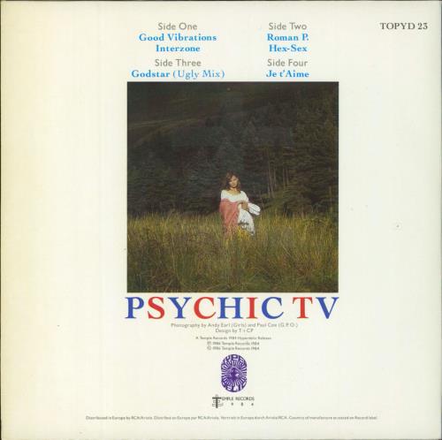 Psychic TV Good Vibrations - Double Pack - Hype Stickered 7" vinyl single (7 inch record / 45) UK PTV07GO794172