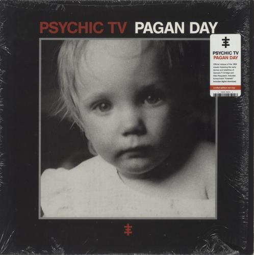 Psychic TV Pagan Day - Red Vinyl vinyl LP album (LP record) US PTVLPPA893011